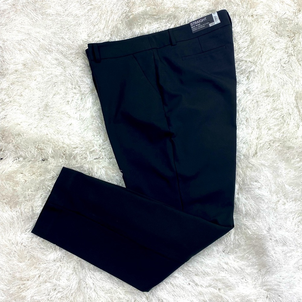 Black Dress Pants - Straight Leg size 16